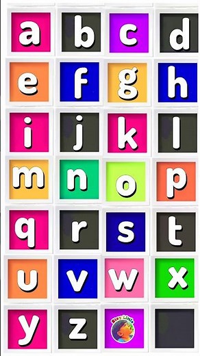a to z small letters || alphabet lower #kidslearning #abcd
