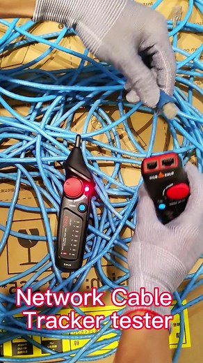 Network cable tracker tester #network #cable #tracker #tester #electrician #lan #line #repair #fyp
