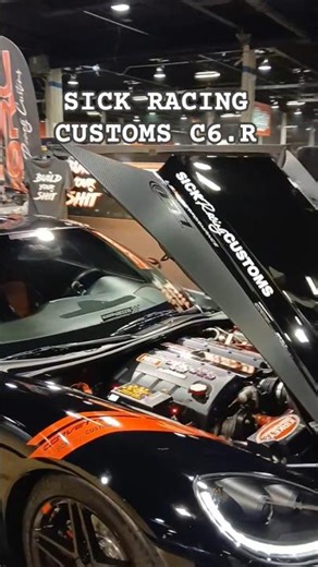 SICK RACING CUSTOMS C6.R @Corvette-Dan #shorts #c6r #car #corvette