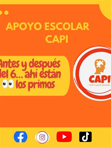 El hack del 6 que salva exámenes ¿Sabías que muchos números primos se esconden justo antes y después de los múltiplos de 6? ➕➖ No es magia ✨, es matemáticas bien pensadas. Un hack rápido y útil para no perder tiempo en el examen de admisión de prepa y universidad 😎 Porque cuando el tiempo corre ⏱️… cualquier truco inteligente suma 💪🔢 No olvides darle LIKE 👍 y suscríbete a la página 📱 #primos #NúmerosPrimos #Matemáticas #matemáticasdivertidas #matemáticasfáciles #matemáticascreativas #Álgeb