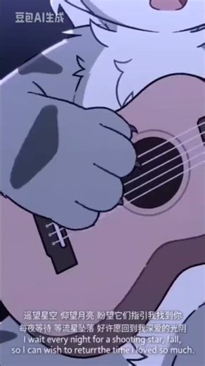 Fandub | Furry Kemomo: A Cat Singing in Latin American Spanish #shorts
