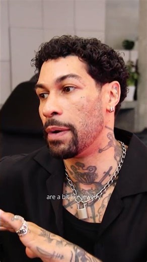 Every tattoo tells a story. In the studio with #DelphinMusquet #RedMeansGO