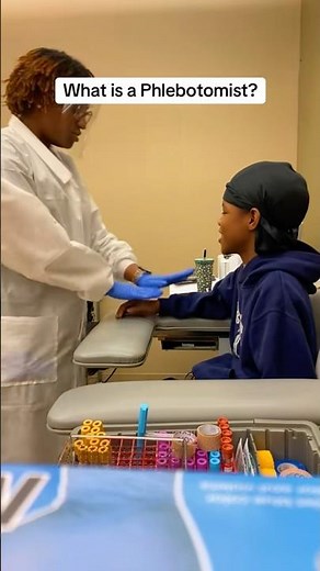 What is a Phlebotomist? #phlebotomist #phlebotomy #cristhephlebotomist