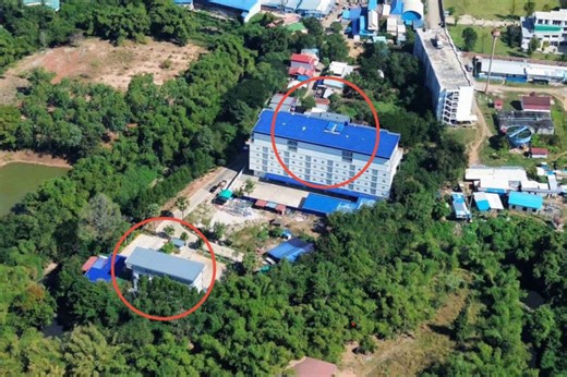 Thai army strikes scammer buildings used by snipers in Poipet