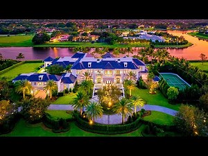 Luxurious expensive mega mansion in Delray Beach, Florida worth $27,500,000.