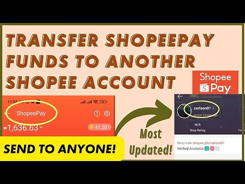 HOW TO SEND SHOPEEPAY TO ANOTHER ACCOUNT | TRANSFER SHOPEEPAY FUNDS TO OTHER USER #shopeepay #shopee