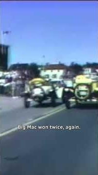 When this mayor raced his antique car #shorts
