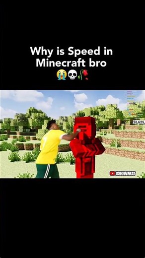 What If iShowSpeed Entered Minecraft 💀 #ishowspeed #shorts #edit