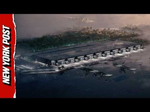 Take A Look Inside Anduril's $3.7B 'Arsenal-2' Mega-Shipyard