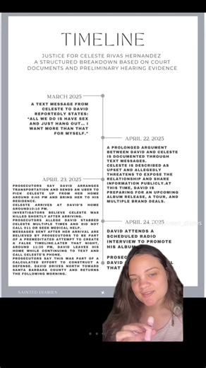 Celeste Rivas Hernandez & D4VD Case Timeline: Court Docs & Evidence