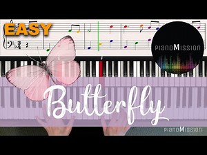 [Real Piano Tutorial] BUTTERFLY WALTZ_Brian Crain easy piano tutorial with Follow-Up Tutorial