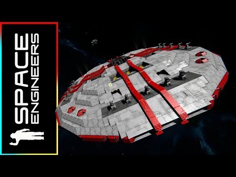 The UFO Mobile Base - Space Engineers