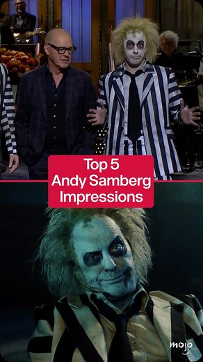 MsMojo on Instagram: "Andy Samberg’s impressions are iconic! What’s your favorite? #snl #celeb #andysamberg #impressions #saturdaynightlive #beetlejuice"