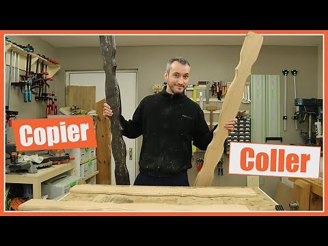 Technique de défonceuse : Copier coller une pièce de bois