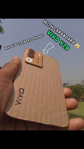 I made a Vivo y29 ! with cardboard 😱#shorts #viralshorts #smartphone