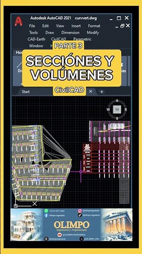#14 - -SECVOL - Cómo obtener SECCIONES Y VOLÚMENES en AutoCAD #CivilCAD (PARTE 3)