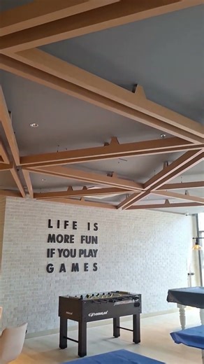 Game Room Done Right | Indoor Games | Interior Works | #Civil | #Interior |