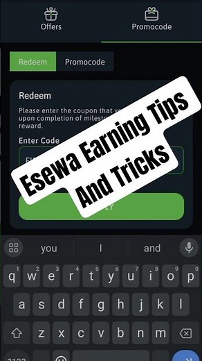 🗣️New Esewa Redeem code and promo codes for Esewa👥 #viralvideo #foryou #fyp #shorts #esewa #money