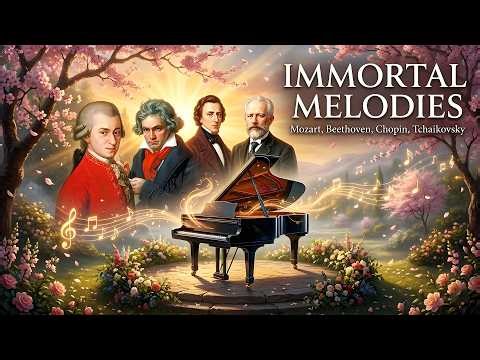 Immortal Melodies of Classical Music | Relaxing Classics by Mozart, Beethoven, Chopin, Tchaikovsky