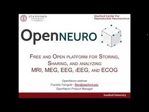 OpenNeuro webinar
