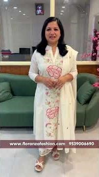 Premium Party wear 3 Piece Set In Soft Cotton | Floranza Fashion Boutique |