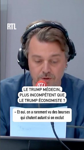 Trump the doctor, more incompetent than Trump the economist?