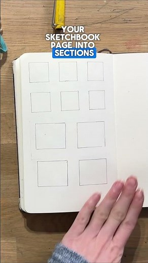 Simple and Fun Ideas to Start a Sketchbook Page