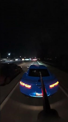 Night POV on my 2023 Camaro SS Gopro Max 360