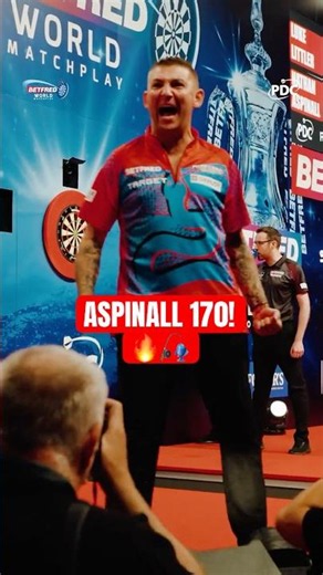 Another CLUTCH Aspinall 170! 🎣 | 2026 Betfred World Matchplay