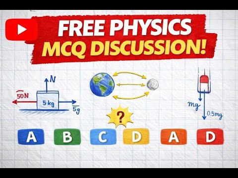 FREE Physics MCQ Discussion 🔥 | Paper 2| Physics දැවැන්තයා