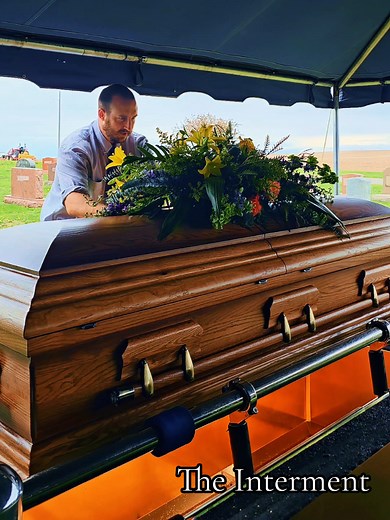 The Interment: Casket Lowering & Vault Sealing
