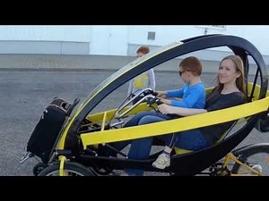 recumbent urban tricycle