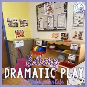 Bakery Dramatic Play - Pretend Bakery Store Set Up
