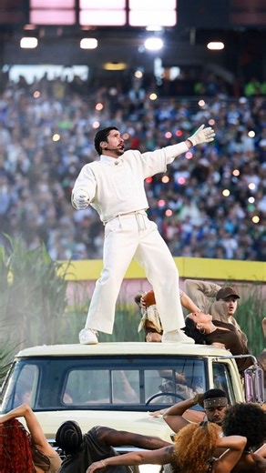 MasalaFeed | Bad Bunny's SuperBowl LIX garnered 135M views, the highest of all time. The whole 13 minute set involved him performing his greatest hits.... | Instagram