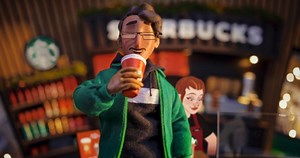Ad of the Day: Starbucks offers some holiday rush reprieve in mixed-media spot