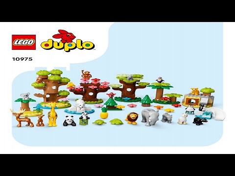 LEGO instructions - DUPLO - 10975 - Wild Animals of the World