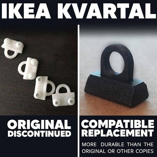 Ikea Kvartal Gliders SET of 24 - Spare Parts - Etsy