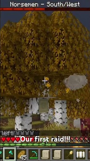 Our First Raid!!! #minecraft #makecreatebuild #gaming #minecraftbuilding #minecolonies