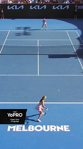 Patience, then perfection 🎯 #feedyourprogress #yopro @wwos • @espn • @tntsports • @wowowtennis • #AO26 | Australian Open