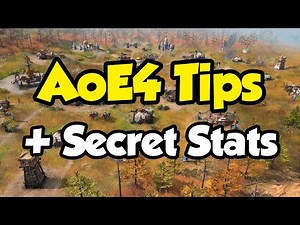 AoE4 - Beginner tips and secret stats