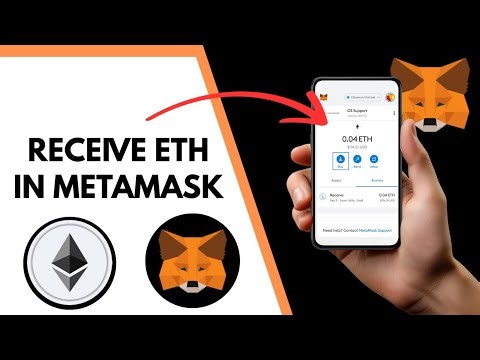 How to Recieve Etherium ETH in MetaMask Wallet