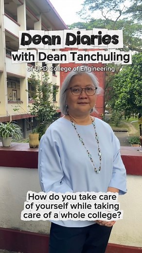 🎥 Dean Diaries Ep. 3: Dean Tonette Tanchuling 💭 “How do you take care of yourself while taking care of a whole college?” Dean Tonette shares how she makes it a point to care for herself — by eating well, getting enough rest, and spending time with family and friends. In this ever-busy age, she reminds us to always prioritize our own wellbeing. 💙 ✨ FEATURING 🎼 Philippine Madrigal Singers · UP Concert Chorus · UP Singing Ambassadors 📅 November 15, 2025 | 🕖 7:00 PM 📍 UP Theater, UP Diliman �