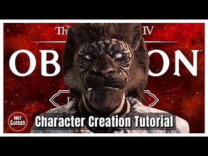 The Elder Scrolls IV: OBLIVION REMASTERED - Berserk Khajiit - Character Creation Tutorial
