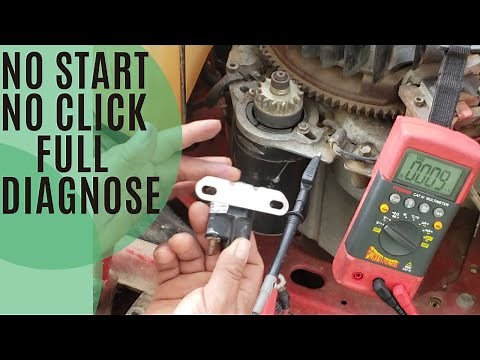 Lawn Tractor Click No Click No Start Issues Full Diagnosis, Riding Lawn Mower No Start Issues fix