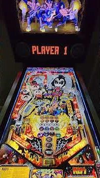 kiss real DMD demo on siren virtual pinball machine