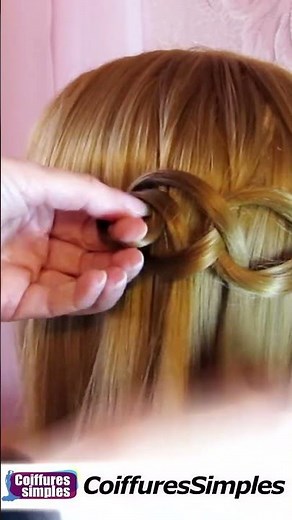 Loop Waterfall Braid Tutorial