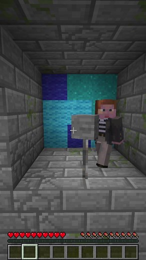 When the minecraft end portal rick rolls you... #minecraft #mcyt #minecraftmemes #minecraftmusic #rickroll #fyp