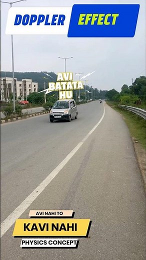 🎧 Why Sound Changes with Speed? | Doppler Effect Simple & Visual Explanation 🌊#dopplereffect