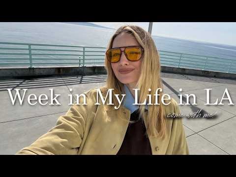 A Week in my Life in Los Angeles | Work Week, Modeling & Winter in LA