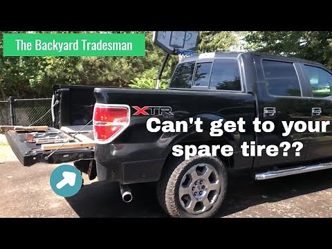 Ford F-150 Spare Tire Lock Stuck? How To Get Access To Your Spare Tire